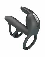 Pretty Love - Matty - Vibrerende Penis Sleeve - Zwart