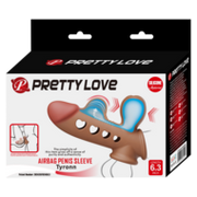 Pretty Love - Tyronn - Opblaasbare Penis Sleeve - Medium Huidskleur