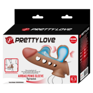 Pretty Love - Tyronn - Opblaasbare Penis Sleeve - Medium Huidskleur