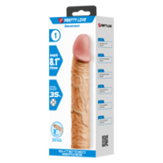 Pretty Love - Stevenson - Realistische Penis Sleeve - 205mm - Lichte Huidskleur