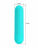 Pretty Love - Stefan - Mini Bullet Vibrator - Turquoise