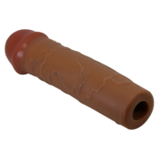 Pretty Love - Nile - Verlengende Penis Sleeve - 25mm - Bruin