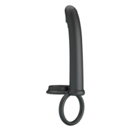 Pretty Love - Moses - Cock en Ball Ring Dildo - Zwart