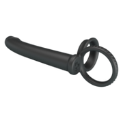 Pretty Love - Moses - Cock en Ball Ring Dildo - Zwart