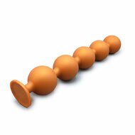 Kiotos Sport Balls - 5 Grote Anaal Ballen - Siliconen - Diameter 80 mm