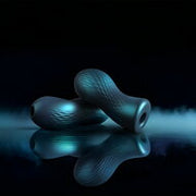 Dorcel - Sili-Cup - Dual Sensation Masturbator - Siliconen - Blauw Metallic