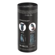 Dorcel - Sili-Cup - Dual Sensation Masturbator - Siliconen - Blauw Metallic
