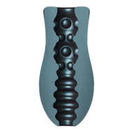 Dorcel - Sili-Cup - Dual Sensation Masturbator - Siliconen - Blauw Metallic