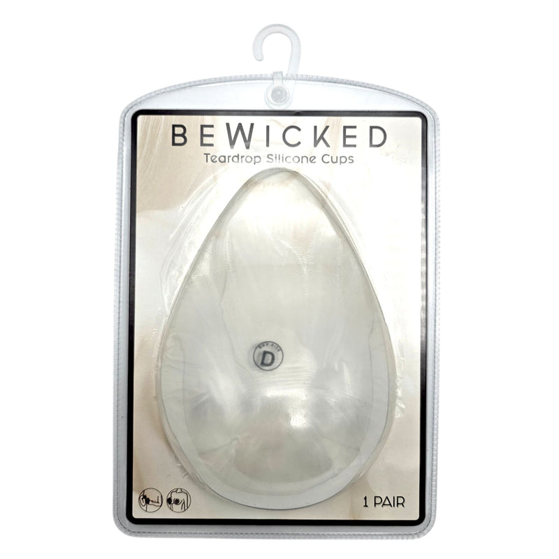Be Wicked - Teardrop Siliconen Plak BH - Transparant