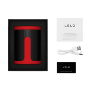 LELO - F2S Master Blaster- Stamina Trainer & Stroker - App Control - Rood
