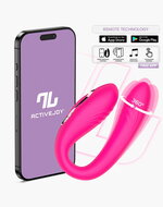 IY Couty - Koppelvibrator met 360¬∞ Oscillatie en App-bediening ‚Äì Roze