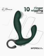 IY Greeny Prostaatmassager met Wiggling Tip & App bediening ‚Äì Groen