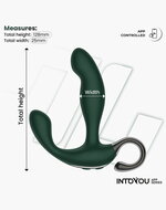 IY Greeny Prostaatmassager met Wiggling Tip & App bediening ‚Äì Groen