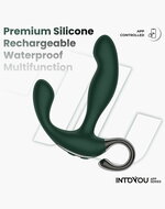 IY Greeny Prostaatmassager met Wiggling Tip & App bediening ‚Äì Groen