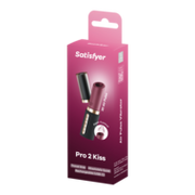 Satisfyer Pro 2 Kiss - Lipstick Vibrator met 3D Air Pulse Technologie - Zwart