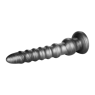 Lovetoy - Vibrax Slider - Lange Vibrerende Anaal Dildo - 32 cm - Zilver