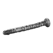 Lovetoy - Vibrax Slider - Lange Vibrerende Anaal Dildo - 40.5 cm - Zilver