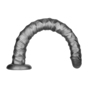 Lovetoy - Vibrax Slider - Lange Vibrerende Anaal Dildo - 40.5 cm - Zilver