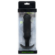 Sport Fucker - Next Level Trainer Plug - Buttplug - Siliconen - Zwart - Regular