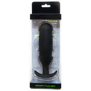 Sport Fucker - Next Level Trainer Plug - Buttplug - Siliconen - Zwart - Large