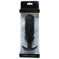 Sport Fucker - Next Level Trainer Plug - Buttplug - Siliconen - Zwart - Large