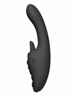 ZALO - Ares - Likkende G-Spot Rabbit Vibrator - Verwarmend - App Control - Obsidian Zwart