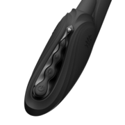 ZALO - Ares - Likkende G-Spot Rabbit Vibrator - Verwarmend - App Control - Obsidian Zwart