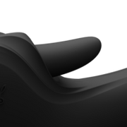 ZALO - Ares - Likkende G-Spot Rabbit Vibrator - Verwarmend - App Control - Obsidian Zwart