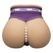 LoveToy - Streetgirl's Dual Motor Sensation Pulse Masturbator - Beige