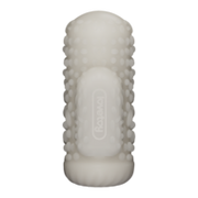 LoveToy - Knights Ring - Vibrerende Dual Purpose Sleeve - Drip - Wit
