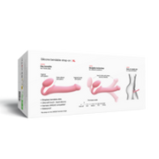 Strap-On-Me - Strapless Strap-on Dildo - Buigbaar - Roze - Maat XL