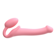 Strap-On-Me - Strapless Strap-on Dildo - Buigbaar - Roze - Maat XL