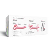 Strap-On-Me - Strapless Strap-on Dildo - Buigbaar - Roze - Maat L