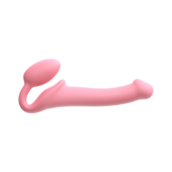 Strap-On-Me - Strapless Strap-on Dildo - Buigbaar - Roze - Maat L