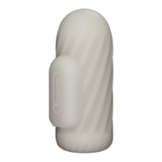 LoveToy - Knights Ring - Vibrerende Dual Purpose Sleeve - Spiraal - Wit