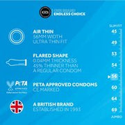 EXS Air Thin Condooms - 100 stuks