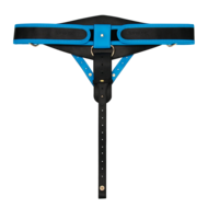 LoveToy - Ingen - Holle Strap-on met Siliconen Staaf - 25 cm - Lichte Huidskleur - Maat L/XL/XXL