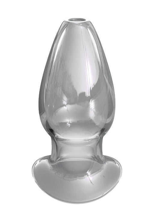Pipedream - Anal Fantasy Elite Mega Anal Glass Gaper - Holle Glazen Buttplug - Transparant