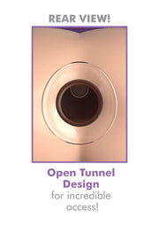Pipedream - Anal Fantasy Elite Mega Anal Glass Gaper - Holle Glazen Buttplug - Transparant