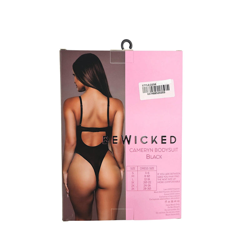 Be Wicked - Cameryn - Body - Zwart