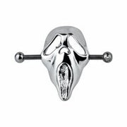 Kiotos - Screaming Ghostface - Tepelklemmen met ketting