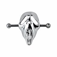 Kiotos - Screaming Ghostface - Tepelklemmen met ketting