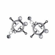 Kiotos - Kittenoortjes met Strik en Belletje - Tepelklemmen met ketting