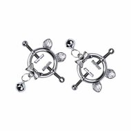 Kiotos - Kittenoortjes met Strik en Belletje - Tepelklemmen met ketting