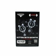 Kiotos - Kittenoortjes met Strik en Belletje - Tepelklemmen met ketting