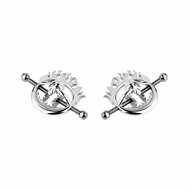 Kiotos - Flaming Skull - Tepelklemmen met ketting