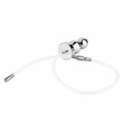Kiotos - Holle Penisplug - Holle Dilator - Met Holle Geribbelde Buttplug - Ass Lock - RVS