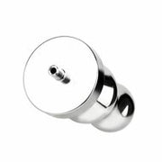 Kiotos - Holle Penisplug - Holle Dilator - Met Holle Geribbelde Buttplug - Ass Lock - RVS