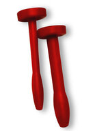 Sport Fucker - Cum Plug Play Kit - Spermstoppers - Siliconen - Rood