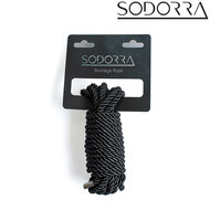 SODORRA - Shibari Bondagetouw - Zwart - 5 meter